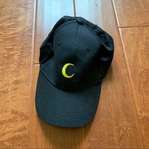 Crescent moon baseball hat